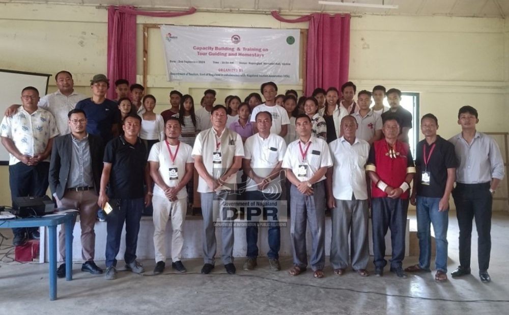 Attendees of the training programme held in Kiphire. (DIPR Photo)
